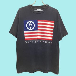 ヴィンテージ(VINTAGE)のMARILYN MANSON 90s マリリンマンソン ビンテージ Tシャツ(Tシャツ/カットソー(半袖/袖なし))