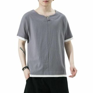 [PenBille] 半袖tシャツ メンズ 夏服 涼しい ティーシャツ vネック(その他)