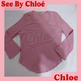 SEE BY CHLOE - シーバイクロエ💜‪See By Chloé💜‪ベビー×ラインストーンLOGO