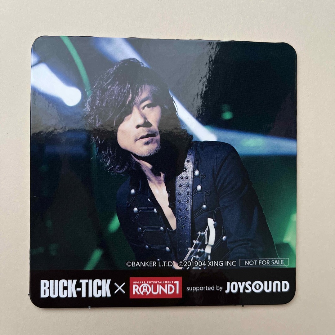 BUCK-TICK  コースター　 エンタメ/ホビーのタレントグッズ(ミュージシャン)の商品写真