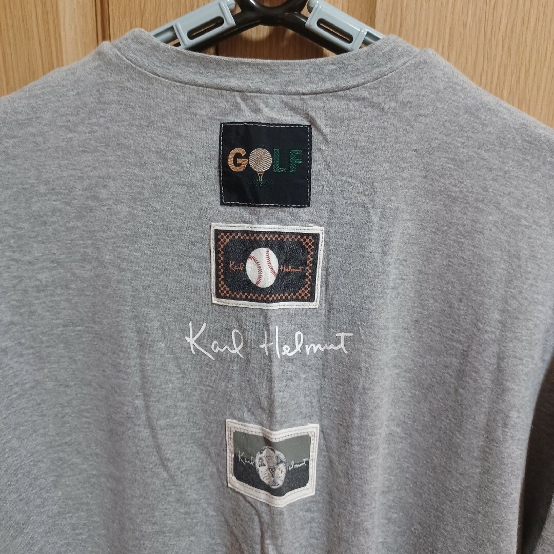 Karl Helmut(カールヘルム)のカールヘルム　半袖Tシャツ メンズのトップス(Tシャツ/カットソー(半袖/袖なし))の商品写真