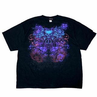 マイアミ・インク 半袖Tシャツ スカル ドクロ ドラマ ブラック z53(Tシャツ/カットソー(半袖/袖なし))