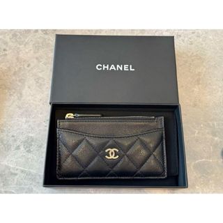 CHANEL - CHANEL シャネル　フラグメントケース　カードケース　マトラッセ　黒　新品