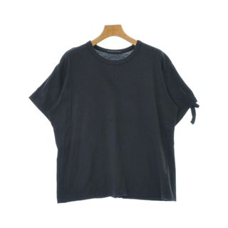 ワイズ(Y's)のY's ワイズ Tシャツ・カットソー 2(S位) 紺 【古着】【中古】(カットソー(半袖/袖なし))