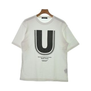 アンダーカバー(UNDERCOVER)のUNDER COVER アンダーカバー Tシャツ・カットソー 2(M位) 白 【古着】【中古】(カットソー(半袖/袖なし))