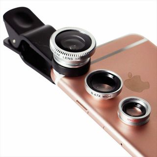 オウルテック iPhone各種スマートフォン対応 セルカレンズセット(その他)