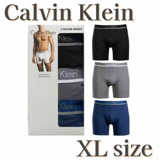 カルバンクライン(Calvin Klein)の【新品】カルバンクライン メンズ ボクサーパンツ 3枚組 XL アソート①(ボクサーパンツ)
