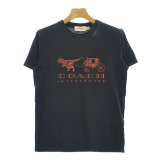 コーチ(COACH)のCOACH コーチ Tシャツ・カットソー XS グレー 【古着】【中古】(カットソー(半袖/袖なし))