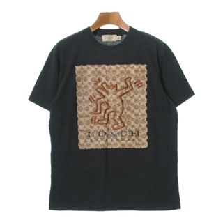 COACH コーチ Tシャツ・カットソー XS 黒 【古着】【中古】