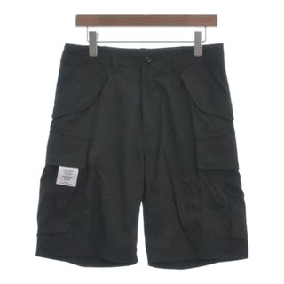 WTAPS ダブルタップス ショートパンツ 1(S位) 黒 【古着】【中古】(ショートパンツ)