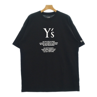 ワイズ(Y's)のY's ワイズ Tシャツ・カットソー 5(XL位) 黒 【古着】【中古】(カットソー(半袖/袖なし))