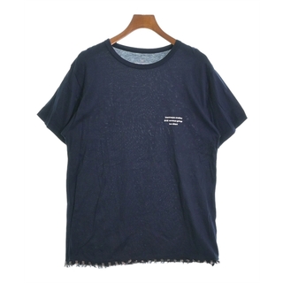 ユニフォームエクスペリメント(uniform experiment)のuniform experiment Tシャツ・カットソー 2(M位) 紺 【古着】【中古】(Tシャツ/カットソー(半袖/袖なし))