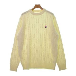 パレス(PALACE)のPALACE パレス ニット・セーター L アイボリー 【古着】【中古】(ニット/セーター)