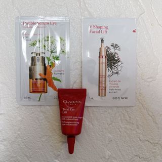 クラランス(CLARINS)のCLARINS クラランス 目もと用美容液サンプル3点セット(アイケア/アイクリーム)