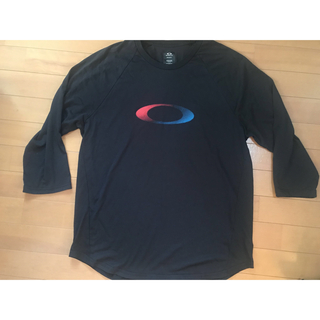 オークリー(Oakley)のOAKLEY reguler fit 5部袖 shirt 2XL(Tシャツ/カットソー(半袖/袖なし))