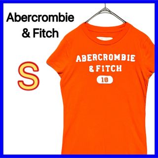 Abercrombie&Fitch - Abercrombie&Fitch アバクロ 半袖 Tシャツ ワッペン コットン