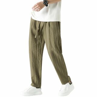 [DMFU] サルエルパンツ メンズ ズボン 涼しい 夏用 ワイドパンツ 大きい(その他)