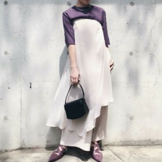 アメリヴィンテージ(Ameri VINTAGE)のアメリヴィンテージ  OVER HIGH WAIST LIKE PANTS(その他)