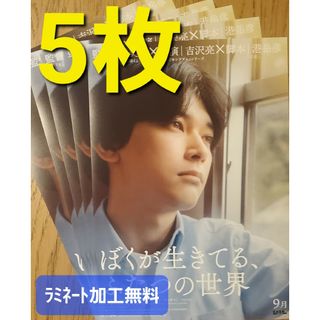 映画「ぼくが生きてる、ふたつの世界」フライヤー5枚【ラミネート加工1枚無料】(印刷物)