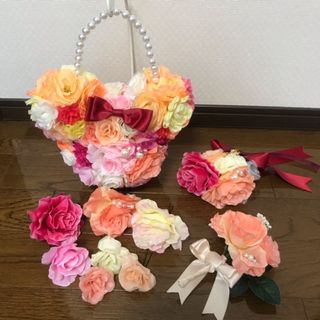 ハンドメイド☆ミッキーブーケ☆リストブーケ他(ブーケ)