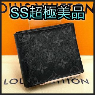 ルイヴィトン(LOUIS VUITTON)のルイヴィトン　折財布　モノグラムエクリプス　ポルトフォイユマルコ　NM(折り財布)