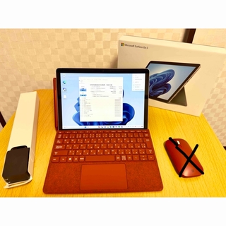 Microsoft - Surface Go 3 128GB, 8GB タイプカバー、ペン、マウスセット