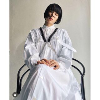 ノワールケイニノミヤ(noir kei ninomiya)のnoir kei ninomiya 2021AW ワンピース ブラック(ロングワンピース/マキシワンピース)