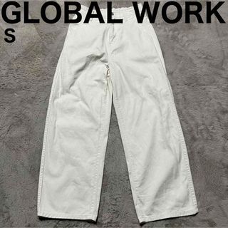 グローバルワーク(GLOBAL WORK)の美品です♪ グローバルワーク GOOD デニム バギー パンツ ウエストゴム(カジュアルパンツ)