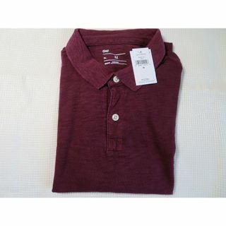 ギャップ(GAP)の【新品】GAP   ポロ　ワインカラー(ポロシャツ)