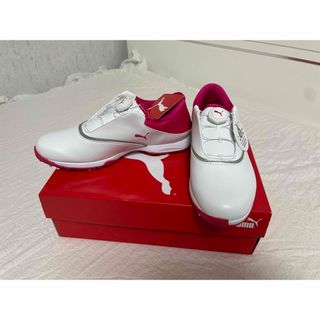 プーマ(PUMA)のPUMAゴルフシューズ24.5(スニーカー)