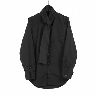 ヨウジヤマモト(Yohji Yamamoto)の【極美品】19-20AW ヨウジオム 衿ストール環縫いブラウス yohjiY-3(シャツ)