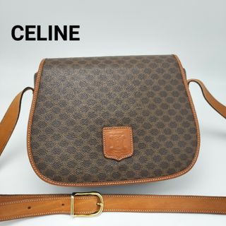 セリーヌ(celine)の極美品✨セリーヌ　ショルダーバッグ　ヴィンテージ　PVC　レザー(ショルダーバッグ)