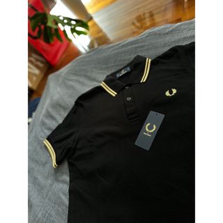 フレッドペリー(FRED PERRY)の美品 THE FRED PERRY SHIRT M12 BLACK 36(ポロシャツ)