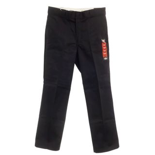 ディッキーズ(Dickies)の【中古】【未使用】ディッキーズ Dickies ポリエステルコットン ワークパンツ ブラック【サイズ34】【メンズ】(ワークパンツ/カーゴパンツ)