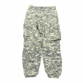 ミリタリー(MILITARY)のミリタリー W32 F2カーゴパンツ パラシュート デジカモ ダブルニーv47①(ワークパンツ/カーゴパンツ)