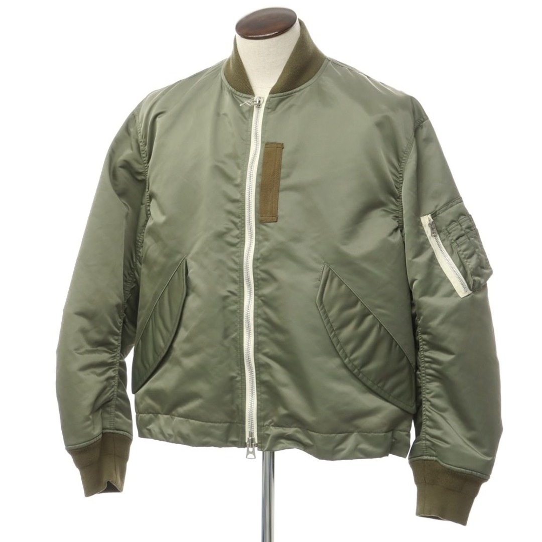 sacai - 【中古】サカイ Sacai 2022年秋冬 MA-1 ナイロン sacai - 【中古】サカイ Sacai 2022年秋冬 MA-1 ナイロン