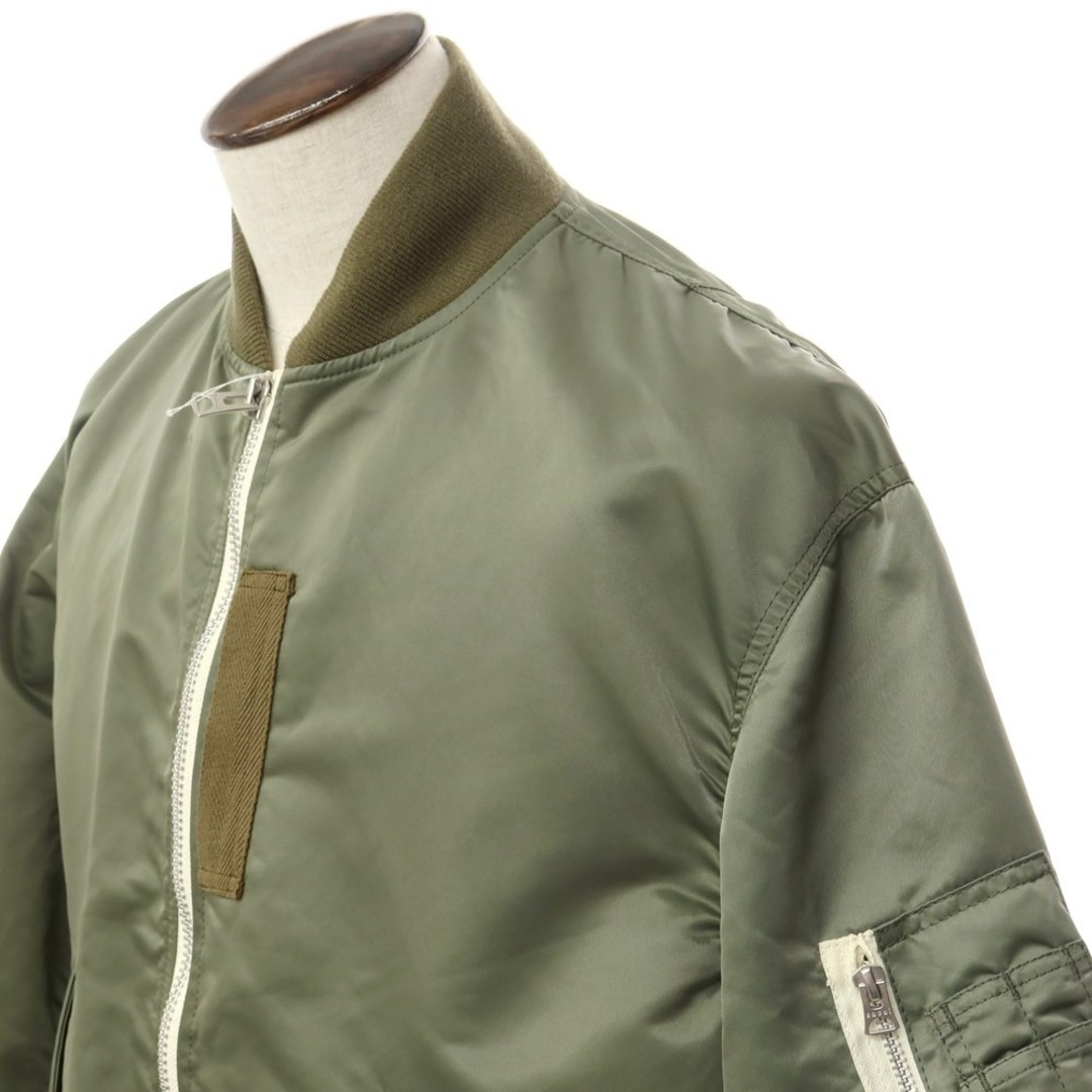 sacai - 【中古】サカイ Sacai 2022年秋冬 MA-1 ナイロン sacai - 【中古】サカイ Sacai 2022年秋冬 MA-1 ナイロン