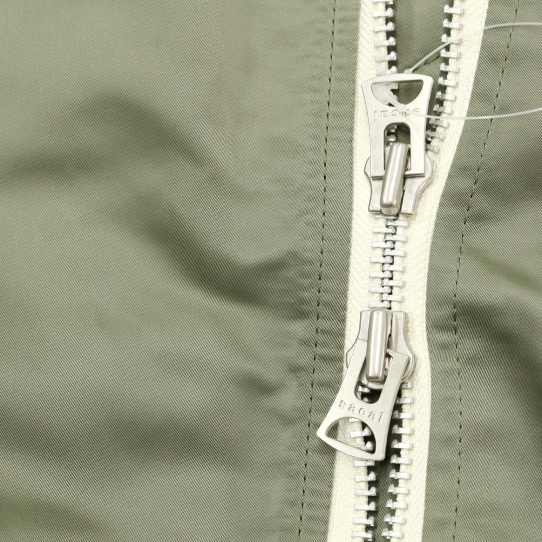 sacai - 【中古】サカイ Sacai 2022年秋冬 MA-1 ナイロン sacai - 【中古】サカイ Sacai 2022年秋冬 MA-1 ナイロン
