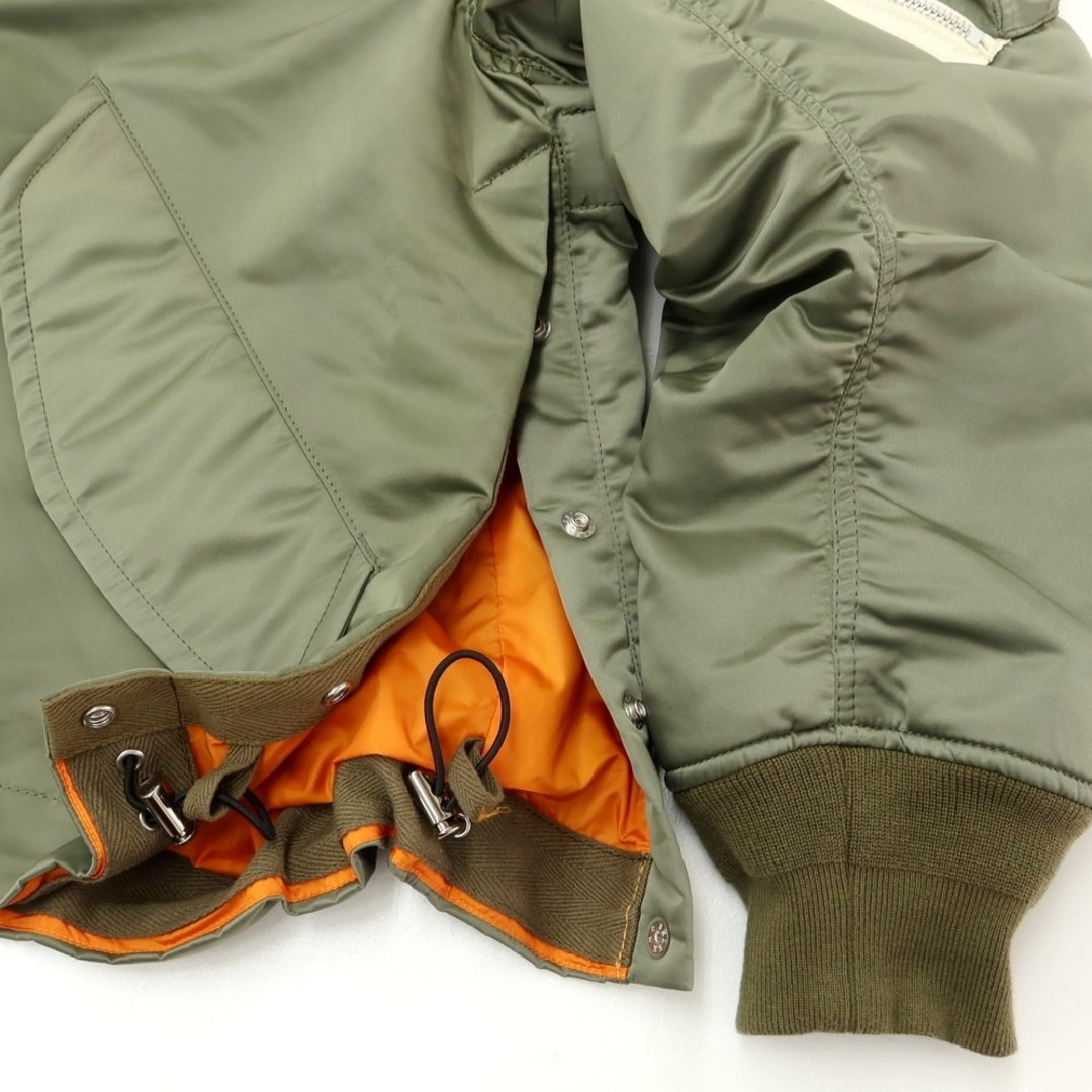 sacai - 【中古】サカイ Sacai 2022年秋冬 MA-1 ナイロン sacai - 【中古】サカイ Sacai 2022年秋冬 MA-1 ナイロン