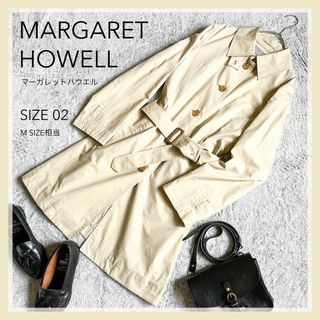 マーガレットハウエル(MARGARET HOWELL)の【MARGARET HOWELL】マーガレットハウエル ステンカラーコート 2(トレンチコート)