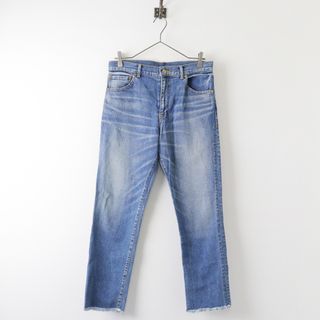 ドゥーズィエムクラス(DEUXIEME CLASSE)のドゥーズィエムクラス Deuxieme Classe straight denim ストレートデニムパンツ 38/ブルー ボトムス【2400013841696】(デニム/ジーンズ)