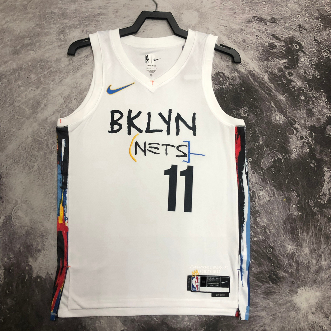 NBA カイリーアービングネッツジャージユニフォームL/コービージョーダン渡邊 NBA カイリーアービングネッツジャージユニフォームL/コービージョーダン渡邊