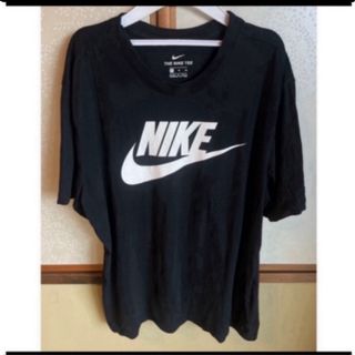 NIKE Tシャツ プリントTシャツ 胸　ロゴ ナイキ ブラック(Tシャツ/カットソー(半袖/袖なし))