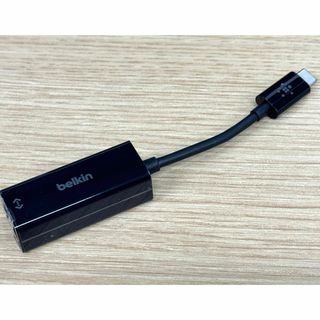 BELKIN USB-C to Gigabit Ethernetアダプター 黒(PC周辺機器)