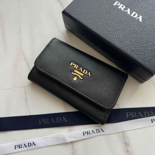 391 美品 PRADA プラダ キーケース