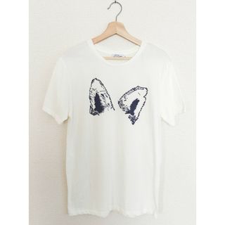 メゾンキツネ(MAISON KITSUNE')のメゾンキツネ　Tシャツ　耳　Ｌ(Tシャツ/カットソー(半袖/袖なし))