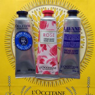 ロクシタン(L'OCCITANE)のロクシタンハンドクリーム30ml3本セット②(ハンドクリーム)