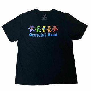 ミュージックティー(MUSIC TEE)のグレートフル・デッド 半袖バンドTシャツ ダンシングベア バンT z17(Tシャツ/カットソー(半袖/袖なし))