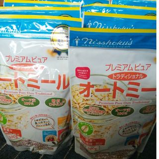 日食 プレミアムピュア トラディショナルオートミール(500g)　8袋(その他)