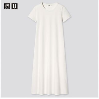 ユニクロ(UNIQLO)のUNIQLO.U エアリズムコットンAラインワンピース(ロングワンピース/マキシワンピース)